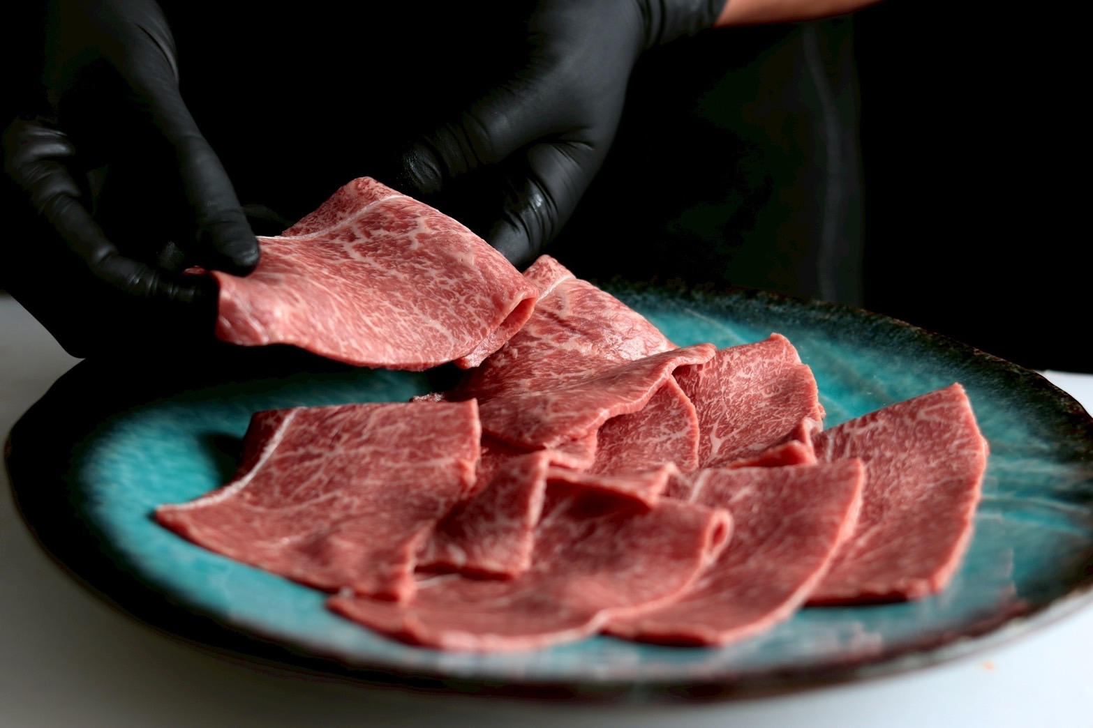 焼肉ミラクのお肉の盛り合わせ
